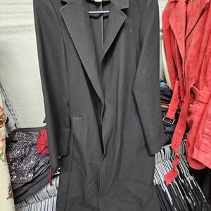 H&M Classic Black Long Coat